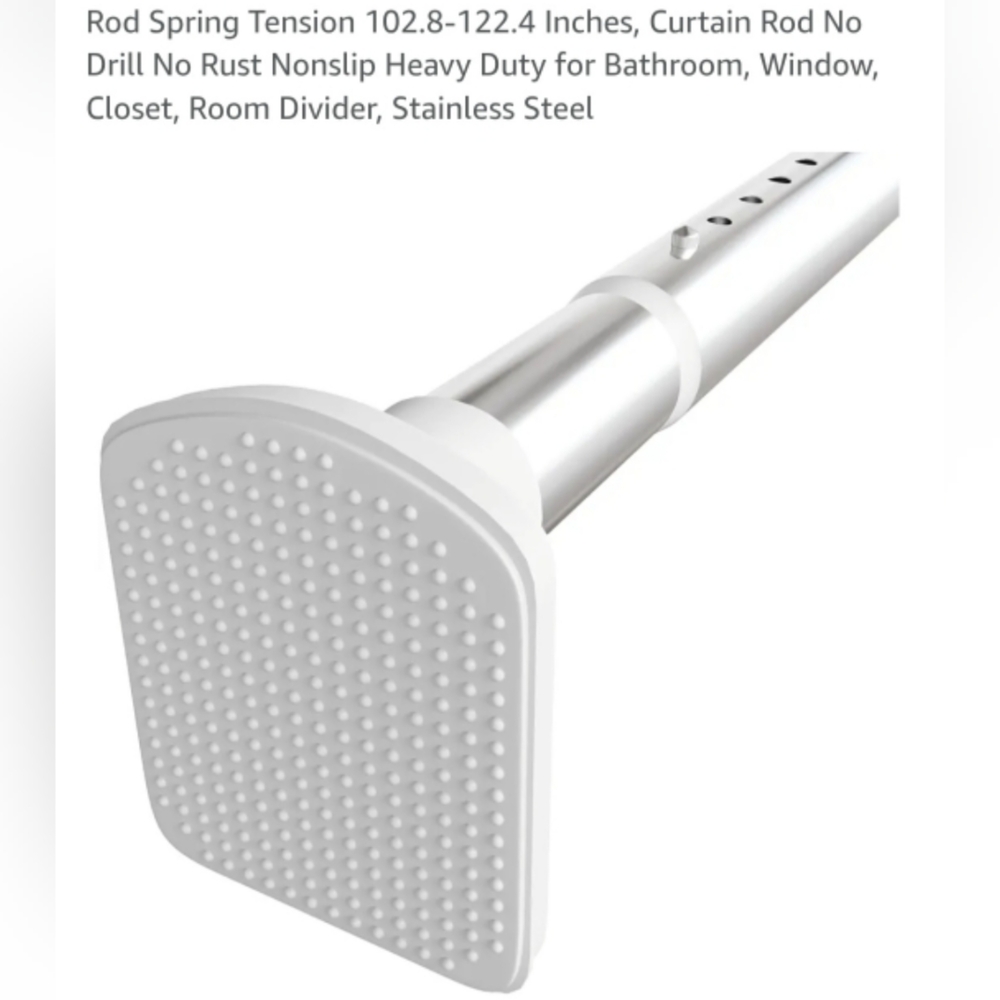 Amazon Stainless Steel Shower Curtain Rod